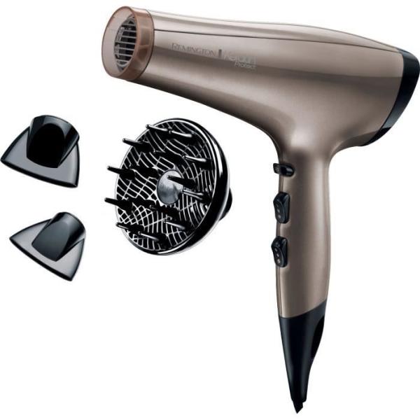 Seche-cheveux - REMINGTON - AC8002 Keratin Protect - 2200 W - 2 vitesses - Gris
