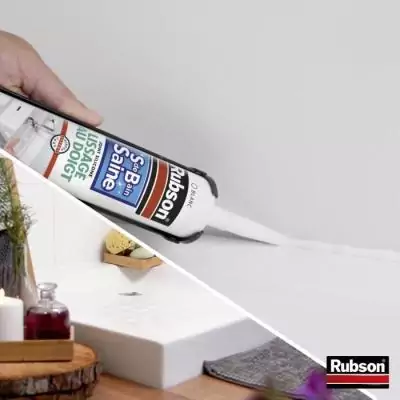 Mastic sanitaires Rubson - Salle de bain saine et étanche