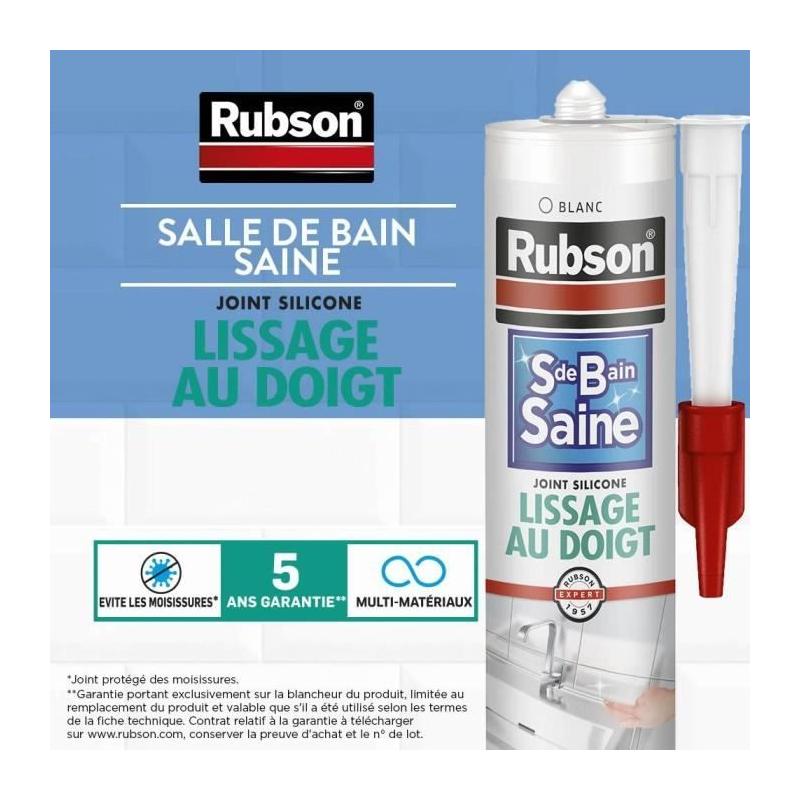 Mastic sanitaires Rubson - Salle de bain saine et étanche