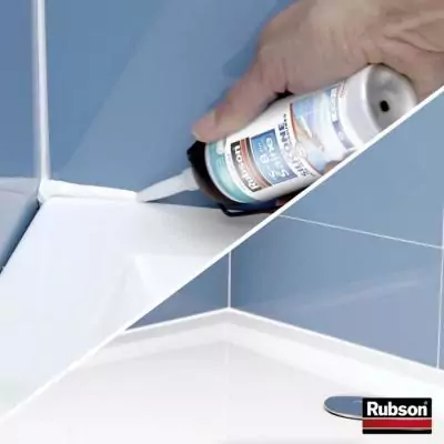 Scellez efficacement avec le Mastic sanitaires Rubson