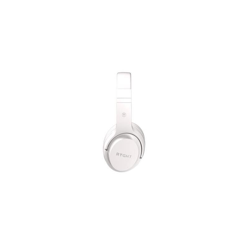 Casque sans fil élégant Blanc nacré - RYGHT TEMPO