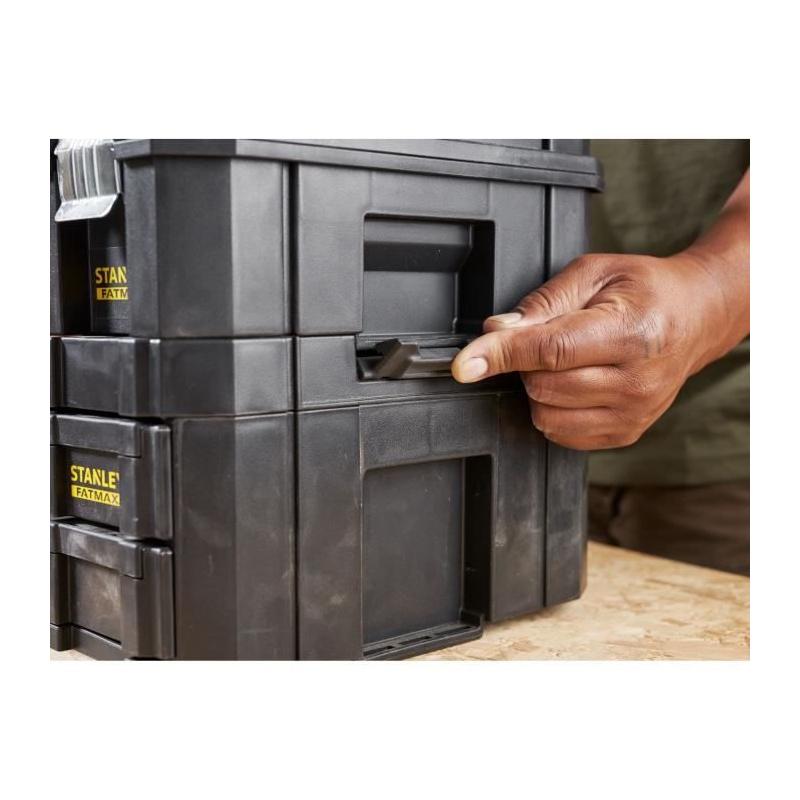 Ensemble 2 Mallettes PRO-STACK™ - STANLEY FATMAX - 21,5 L