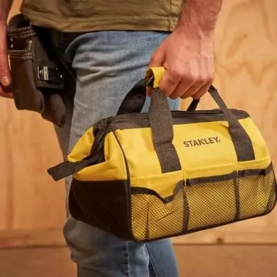 Ensemble d'outils STANLEY 38 pièces en métal noir Ensemble d'outils STANLEY 38 pièces en métal noir