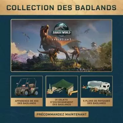 Jurassic World Evolution 3 PS5: Conquérez le Parc Jurassique