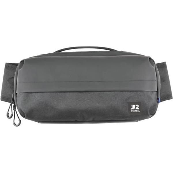 Sacoche de protection et transport - HORI - Nintendo Switch et Switch 2 - Rangement accessoires et jeux - Noir