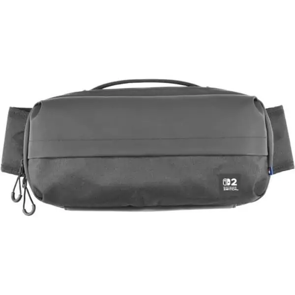 Sacoche de protection et transport - HORI - Nintendo Switch et Switch 2 - Rangement accessoires et jeux - Noir