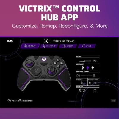 Manette sans fil Pro BFG pour PC, Xbox - PDP - Noir