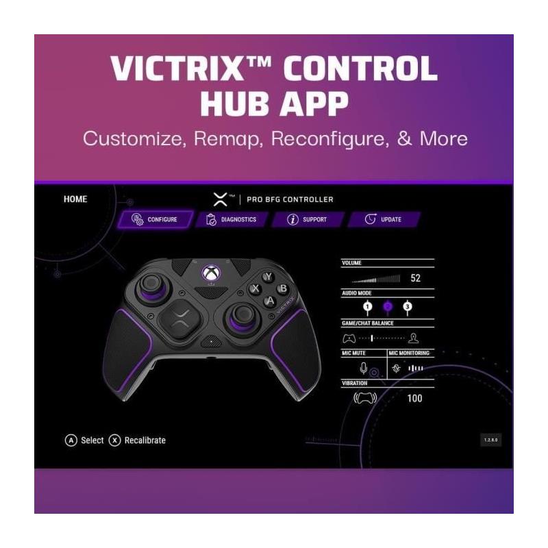 Manette sans fil Pro BFG pour PC, Xbox - PDP - Noir