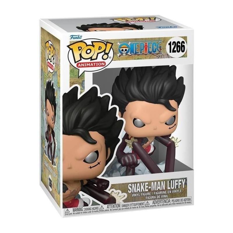 Figurine FUNKO POP Animation One Piece - Snake-Man Monkey D. Luffy ×