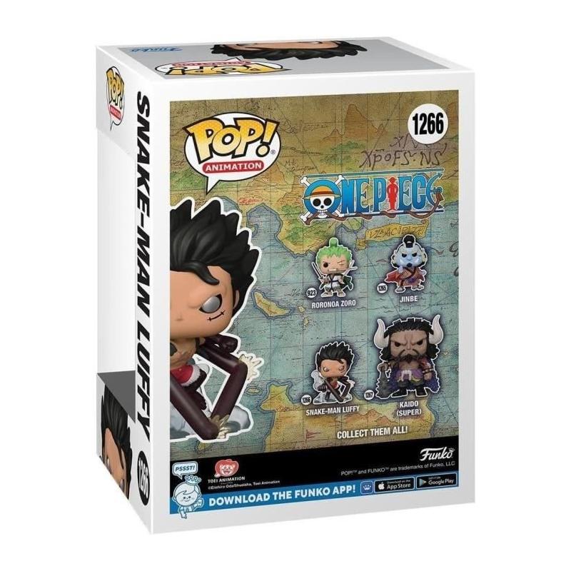 Figurine FUNKO POP Animation One Piece - Snake-Man Monkey D. Luffy ×