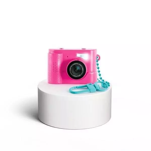 Canal Toys – Photo Creator – Appareil Photo et Vidéo Numérique Mini Cam' – Compact - avec Porte-clé et Carte SD 1Go Inc