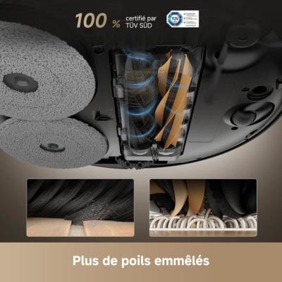 Robot Aspirateur Laveur DREAME X50 Ultra Complete - Noir - 20000 Pa