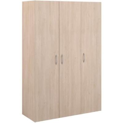 Armoire EASY LIFE Chene clair - 3 portes battantes - L120,2cm • PARISOT