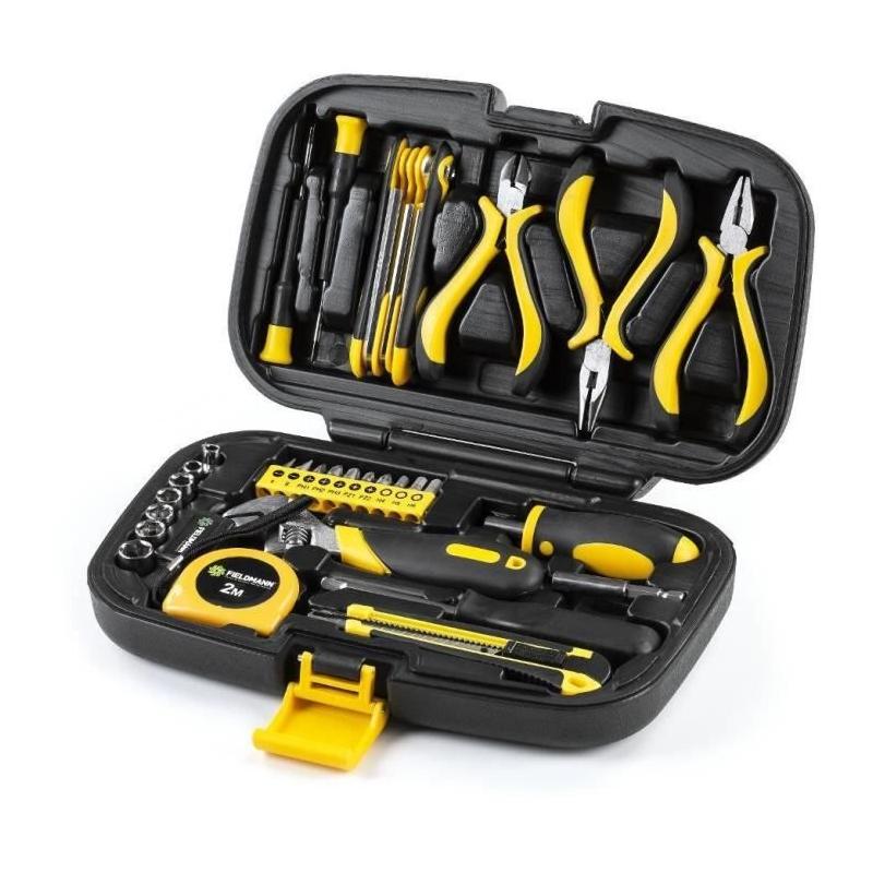 Ensemble d'outils Fieldmann pour tous vos projets - PACK OUTIL A MAIN