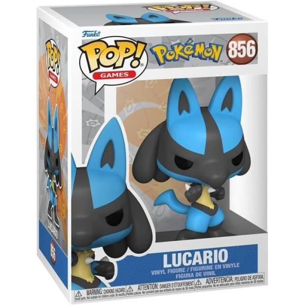 Figurine - FUNKO POP - Games Pokémon - Lucario - 856