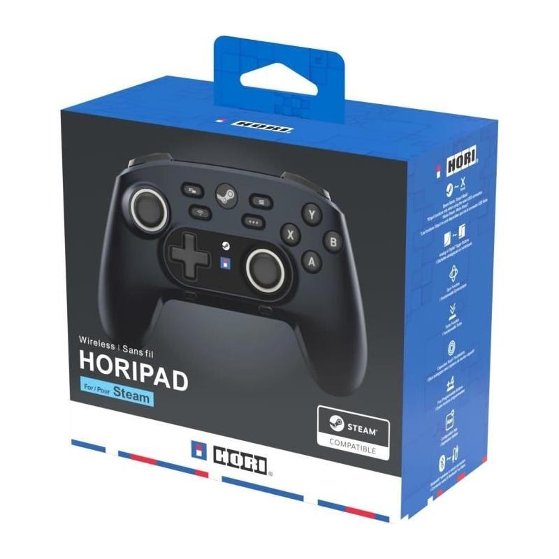 Manette Pro sans fil HORIPAD Midnight Black pour PC - Noir