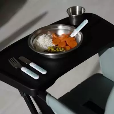 Assiette creuse inox THERMOBABY - Sans BPA, idéale pour les repas