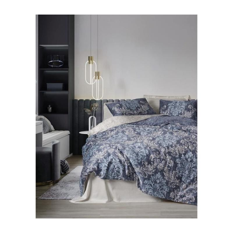 Parure de lit Satiné 100% coton - Beige