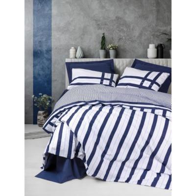 Parure de lit 100% coton renforcé - Bleu