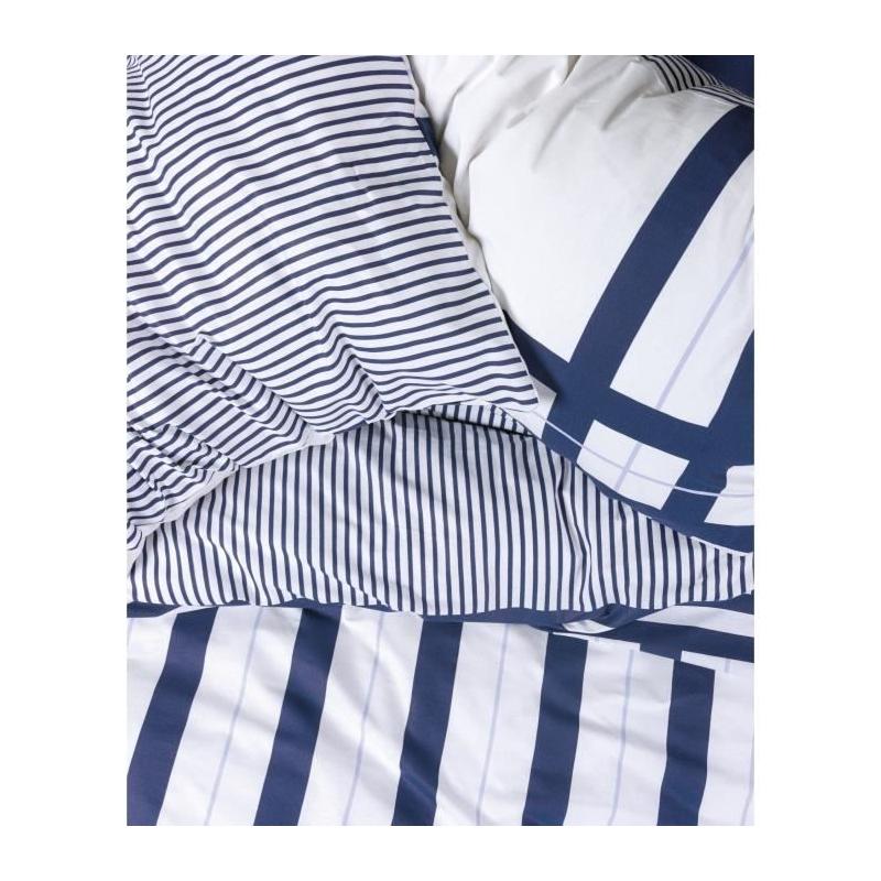 Parure de lit 100% coton renforcé - Bleu
