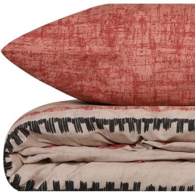 Ensemble de lit Rouge - 100% coton - 220x240cm