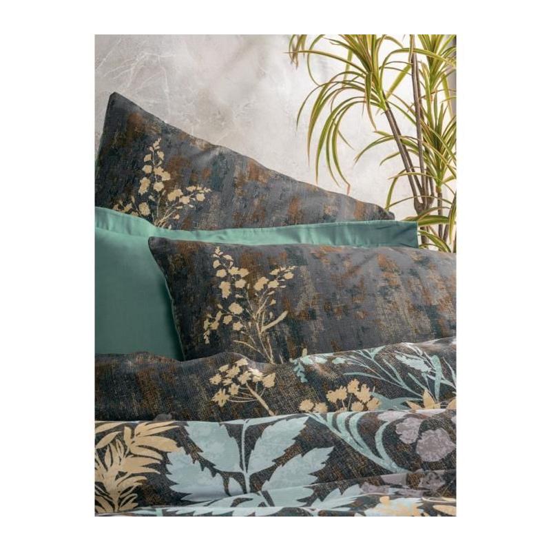 Ensemble de literie menthe 100% coton - 220x240 cm