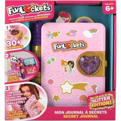 Journal intime pailleté Funlockets : Plus de 30 surprises pour enfants dès 6 ans