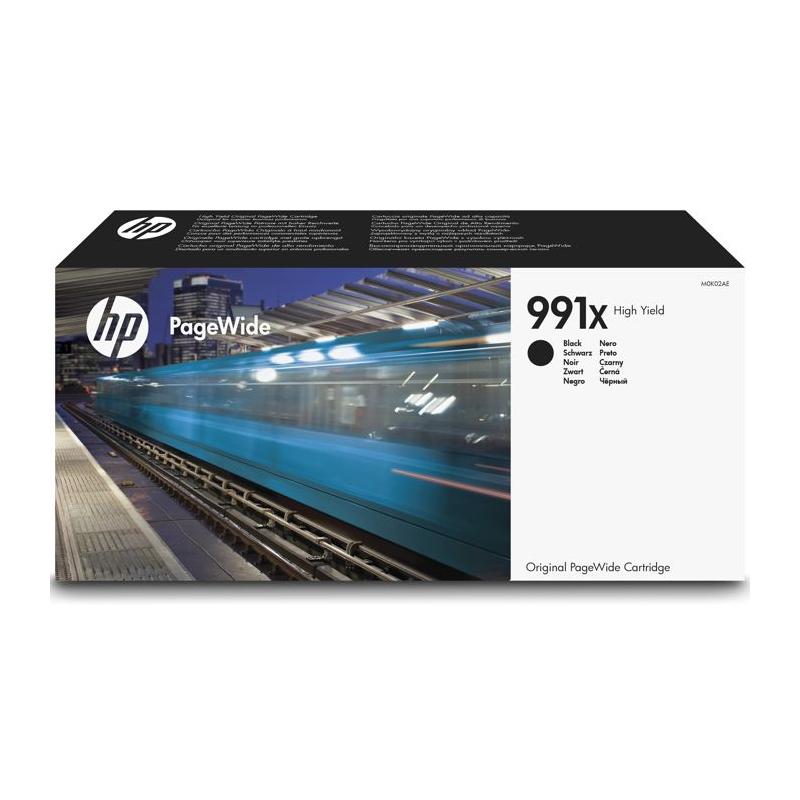 HP Cartouche d’encre noir PageWide 991X grande capacité authentique