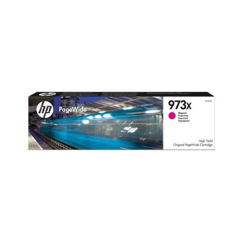 Cartouche encre magenta HP 973X authentique pour HP PageWide - Haute capacité