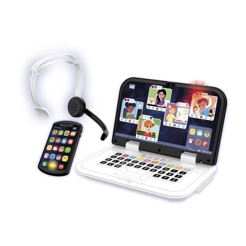 Kit Télétravail - KD - Mon Premier Kit de Télétravail - Effets lumineux et sons réalistes des 18 mois