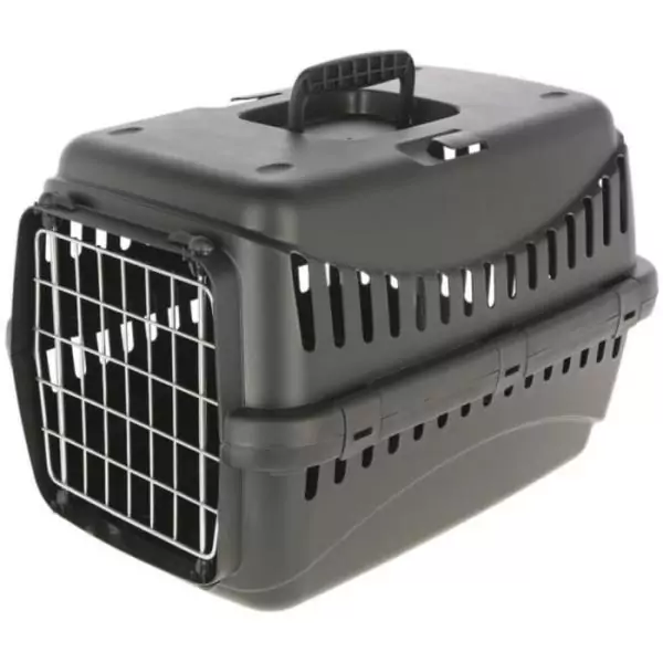 Box de transport - KERBL - Expedion eco - Pour chien et chat - 45 x 30 x 30 cm - Noir