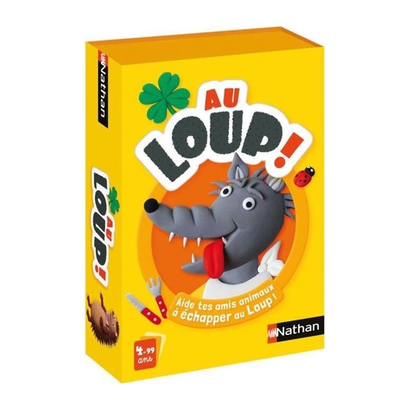 Nathan - Au Loup - Un jeu de cartes captivant!