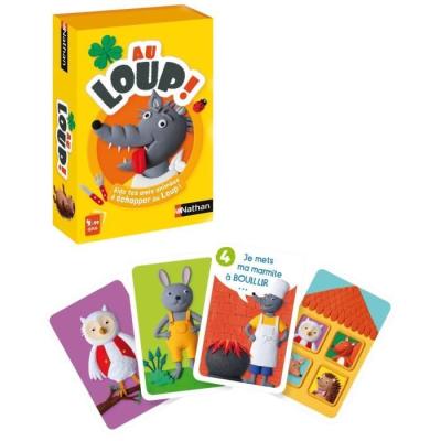 Nathan - Au Loup - Un jeu de cartes captivant!