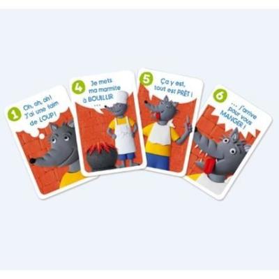 Nathan - Au Loup - Un jeu de cartes captivant!