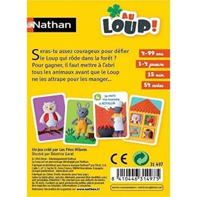 Nathan - Au Loup - Un jeu de cartes captivant!