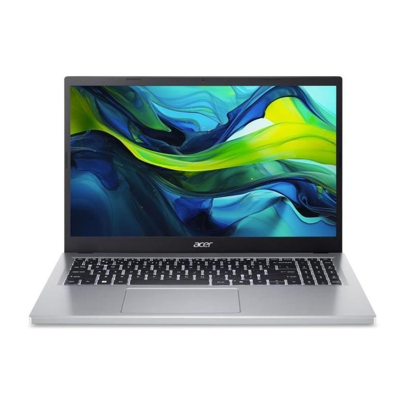 PC Portable ACER Aspire AG15-32P-33L3 - Windows 11 - 15,6'' FHD -Intel Core 3 N355 -Intel UHD Graphics -RAM 8Go -512Go SSD -AZER
