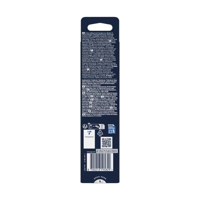 Recharges Brossettes - ORAL-B IO Ultimate Clean - Pack 4
