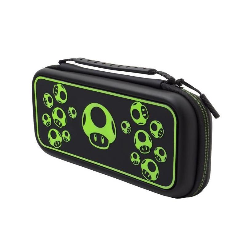 Sacoche de transport - PDP - 1 UP Glow In The Dark - Nintendo Switch - Noir
