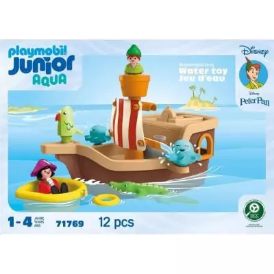 Ensemble Peter Pan et Bâteau Pirate pour Enfants de 12 mois