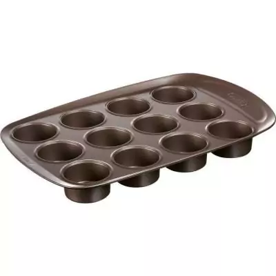 Moule à muffin Pyrex 12 trous en acier carbone antiadhésif