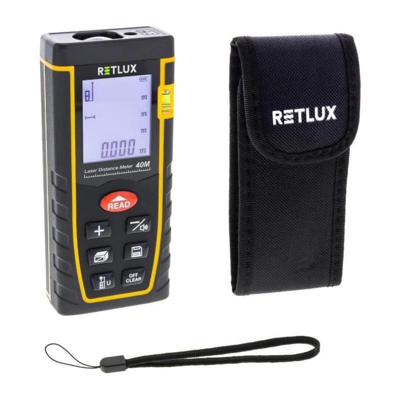 Télémetre laser 40m - RETLUX - RHT 100
