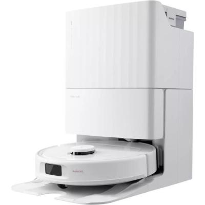 Aspirateur Robot Laveur avec Station Multifonction - Roborock QRevo Plus Blanc - Puissance 7000 Pa - Serpillere extensible