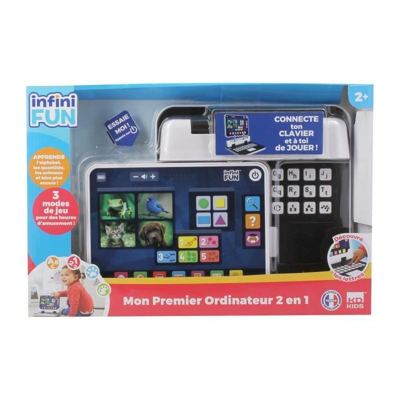 Ordinateur Jouet pour Enfant: Apprentissage ludique des couleurs, formes et lettres
