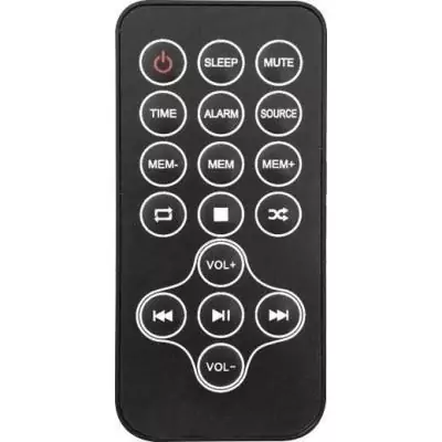 Enceinte colonne Thomson DS120CD 60W: Lecteur CD, Bluetooth, USB - Noire