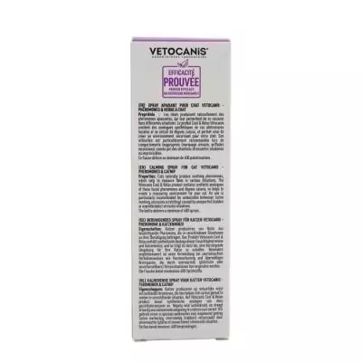 Spray anti-stress apaisant pour chat - VETOCANIS