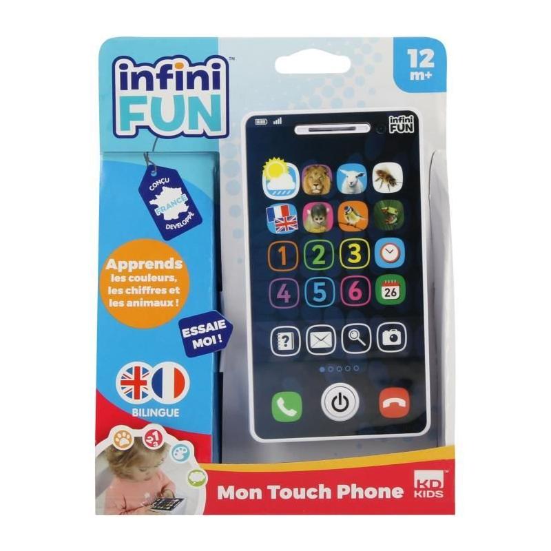 Téléphone Jouet - KD - Mon Touch Phone - Apprentissage ludique grâce aux différents modes de jeu