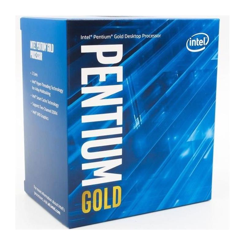 Processeur Intel Pentium Gold G-6400 (BX80701G6400) Socket LGA1200 (chipset Intel serie 400) 58W