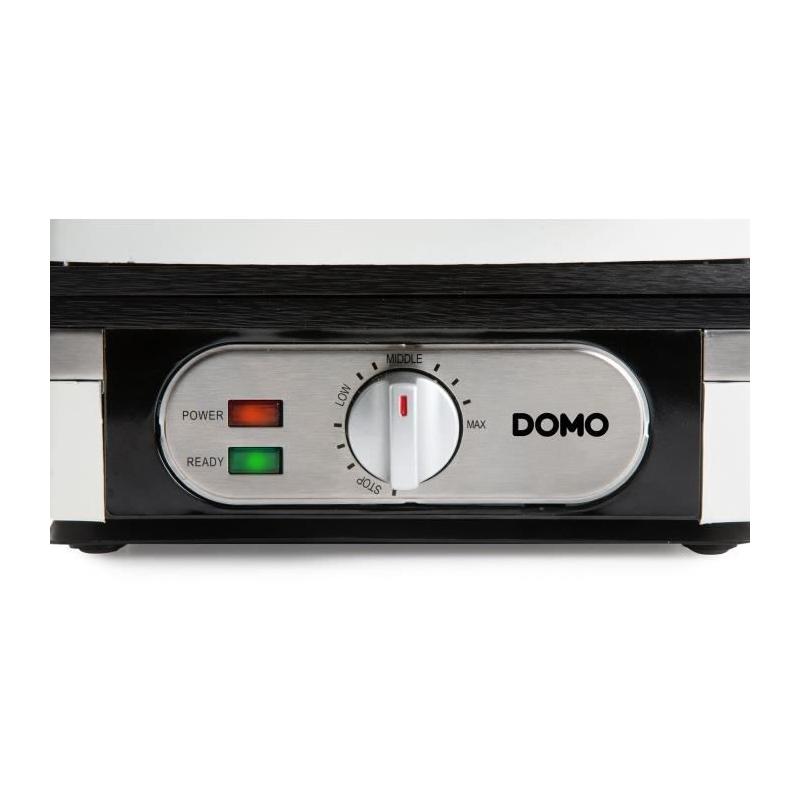 Gaufrier DOMO DO9274W 1400 W blanc - 2 gaufres XL