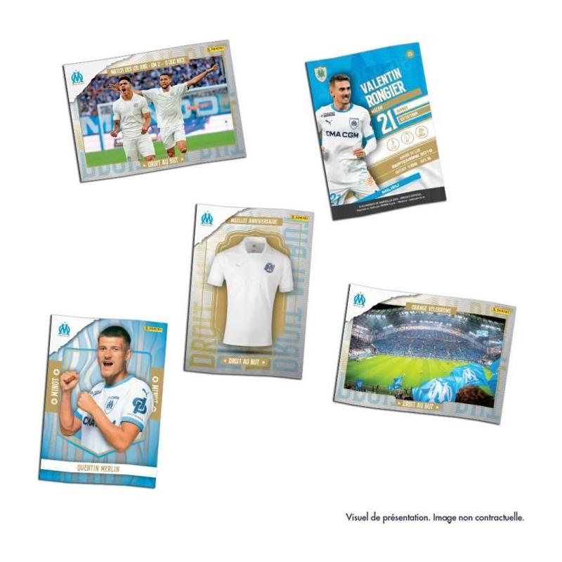 Coffret collector Panini 125 ans OM - 50 cartes glamours