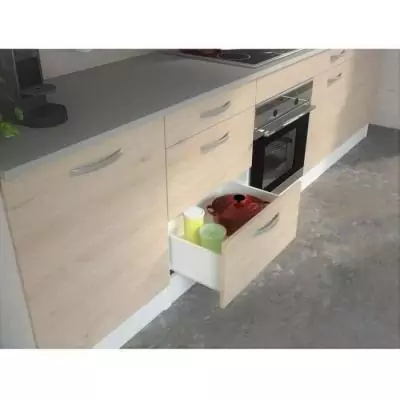 Cuisine complète OSLO - 300 cm chêne - Avec plan de travail